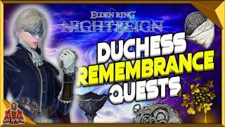 Elden Ring Nightreign Duchess Remembrance Full Quest Chain - How To Complete It Easy For New Relics