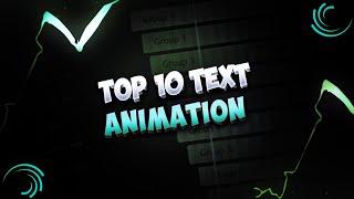 Top 10+ Alight Motion Text Animation Presets || AlightMotion Preset Download Free 10+ text xml - 2