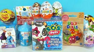 СЮРПРИЗ MIX! S.O.S Pets, куклы UglyDolls, ТРИ КОТА, Холодное сердце 2 Unboxing Kinder Surprise