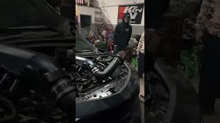 Heads cam Camaro SS goes on the dyno!! #camaro #chevy #cammedcamaro