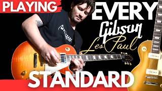 Playing EVERY Les Paul Standard (Buy THIS ONE)