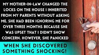 Mother-in-Law Ignores Me, Changes House Locks! What Happened Next Left Her Speechless!