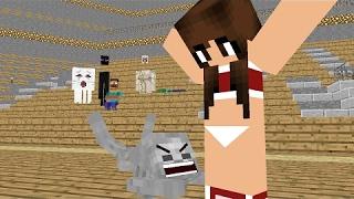 Monster School : Cheerleading - Minecraft Animation