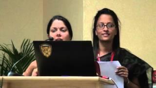 Paper presentation by Sapna, Sonali & Asra   International Conference on Demographics at JAIN Univer