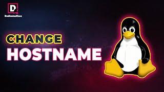 How to Change Hostname in Linux - AlmaLinux, Redhat, Centos , Rocky Linux