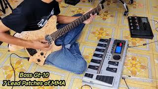 Boss GT10..7 Lead Patches of MMA