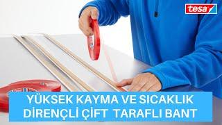 Çift Taraflı Bant | Zorlu Montaj Uygulamaları için Sıcaklık Dirençli Çift Taraflı Bant