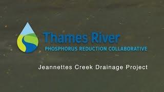 Thames River Phosphorus Reduction Collaborative Project