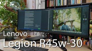 Lenovo Legion R45w-30 im Test - Extra weiter Gaming Monitor im 32:9 Format und 165 Hz