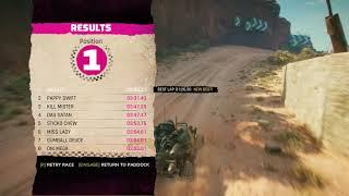 Rage2 Racing Score Song chazcar derby(Coo Coo Birds For Me There's No One Else)