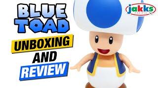 Jakks Pacific Blue Toad Unboxing and Review | That New Toy Smell #24