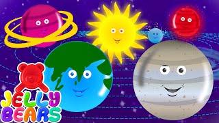 The Planet Song | Nursery Rhymes and Baby Songs with Jelly Bears | Kids Songs