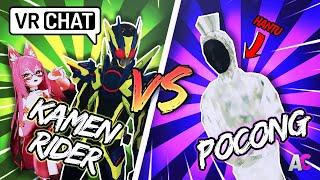 Kamen Rider VS Pocong | VRChat Malaysia (Malay/English)