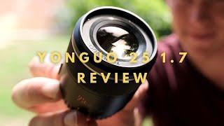 Yongnuo 25 1.7 G85 Lens Review for M43 Video - Great in One Area || Micro Four Thirds