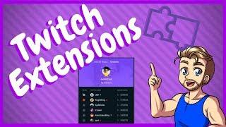 How To Use Twitch Extensions Correctly!