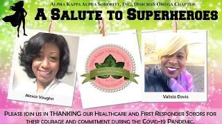 Alpha Kappa Alpha, Sorority Inc, Omicron Omega Chapter is acknowledging our