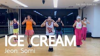 [KPop] Ice Cream - Jeon Somi | #คลาสเต้นออกกำลังกาย | The Diva Thailand