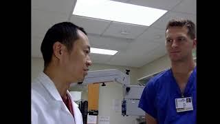 UW visiting Medical student Will West microsurgery intro