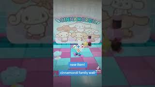 cinnamoroll's family wall 