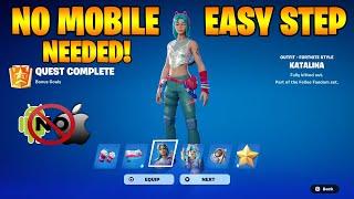 *NO MOBILE NEEDED* How To Get Katalina Skin Bundle FREE In Fortnite (Unlocked LEGO Katalina Style)