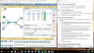 7.1.3.8 Packet Tracer - Investigate Unicast, Broadcast, and Multicast Traffic