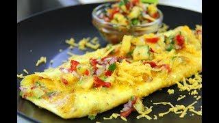 Pineapple Salsa Omelette CaribbeanPot com