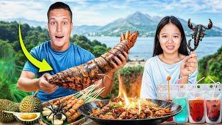 ПРОБУЕМ ВСЮ УЛИЧНУЮ ЕДУ в ТАЙЛАНДЕ! Как это едят ?