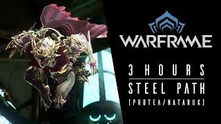 Warframe - 3 Hours Steel Path Survival [Protea]