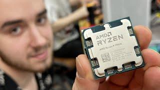 Убиваем гарантию на Ryzen 9 7900X за 43000 рублей! Стачиваем процессор и понижаем температуру! ️