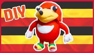 DIY Miniature Uganda knuckles VRCHAT УГАНДА НАКЛЗ СВОИМИ РУКАМИ