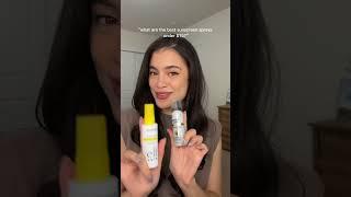 Sunscreen sprays under $15  better than high end ones | sunscreen reapplication
