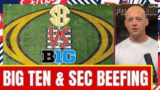 Big Ten & SEC Are Fighting Behind The Scenes - Josh Pate Cut