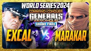  LIVE | $20,000 C&C Generals Zero Hour World Series 2024 | ExCaL vs Marakar | Grand Finals