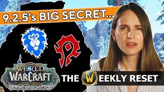 The Big Secret Blizz Are Hiding in 9.2.5 ... a New Allied Race? WoW News | The Weekly Reset