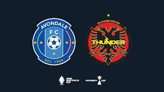 2025 Dockerty / Hahn Australia Cup Rd 7 Avondale FC v Dandenong Thunder FC