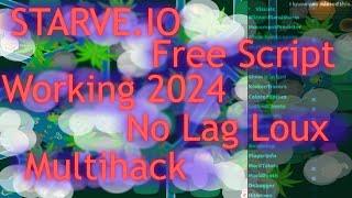 Starve.io | New Script for Free 2024 | No Lag Loux Script for Starve.io