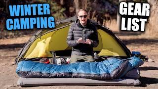 Everything I Pack For Winter Camping - Gear To Stay Warm and Dry