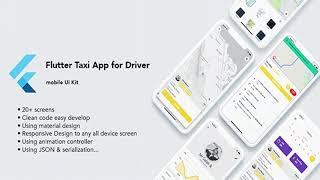 Flutter Taxi App Driver Ui Kit | Codecanyon Scripts and Snippets