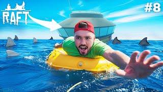 Raft Survival! I Launched A Rocket Ship in The Ocean! 