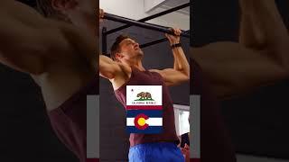 The HEALTHIEST states!  #ytshorts #geography #flags #healthieststates #exercise #reels