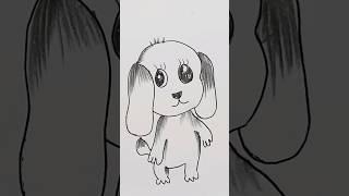 cute dog drawing #skibidibopyesyesyes #drawtoys #drawing #pencildrawing