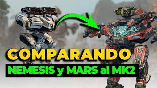 NEMESIS y MARS al MK2 en LIGAS ALTAS War Robots WR