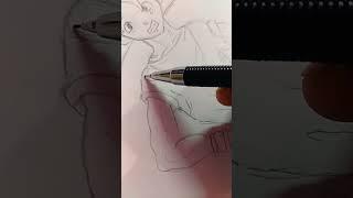 Drawing - Goku. Dragon Ball supar @Poli Art and Drawing