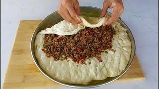 THIS DOUGH IS ROLLING INTO THE TRAY HOW TO MAKE PRACTICAL AND DELICIOUS TRAY PITA