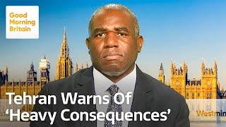 Susanna Challenges David Lammy on Fears the UK Will Face Terror Attacks
