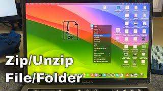 Zip and unzip files/folders on Mac (2024 Update)