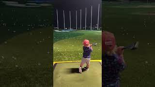 FORE! The Baby G.O.A.T. Golfer Tees Off in Style at Top Golf! 