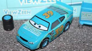 Mattel Disney Cars Ryan Shields View Zeen #39 Piston Cup Racer (Thailand Variant) 2025