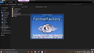 Como instalar e utilizar o Format Factory