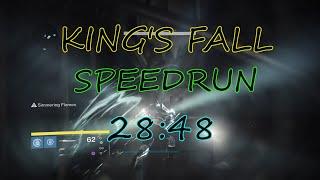 Destiny - King's Fall World Record speedrun in 28:48! by Redeem